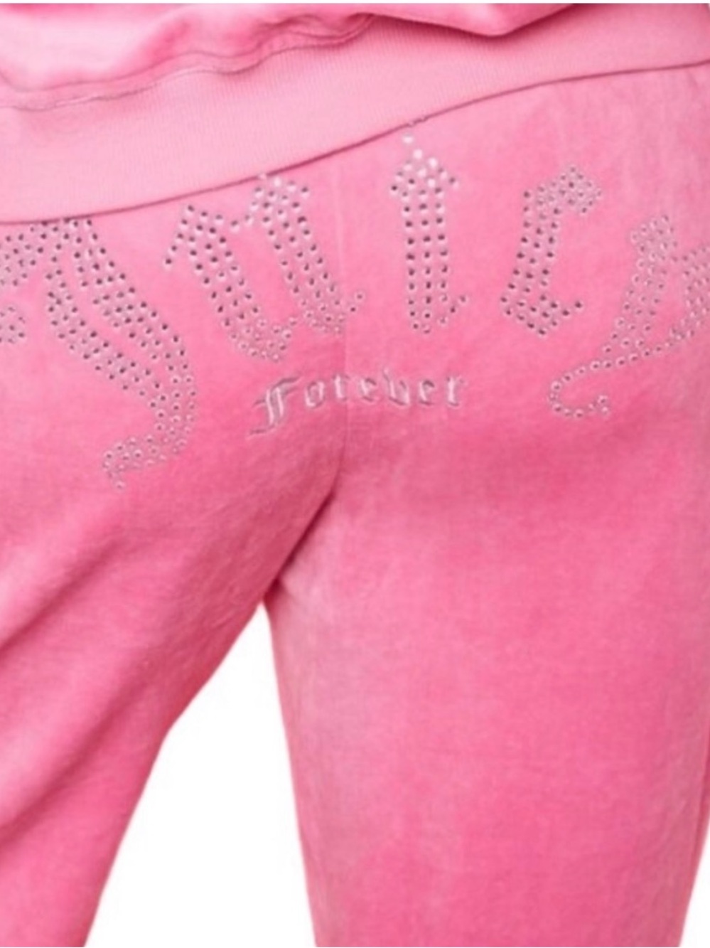 Juicy Couture x Forever 21 Pink Velour Lounge Pants small
